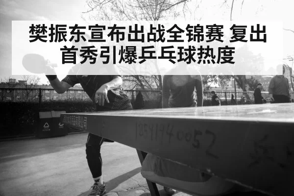 Fan Zhendong table tennis